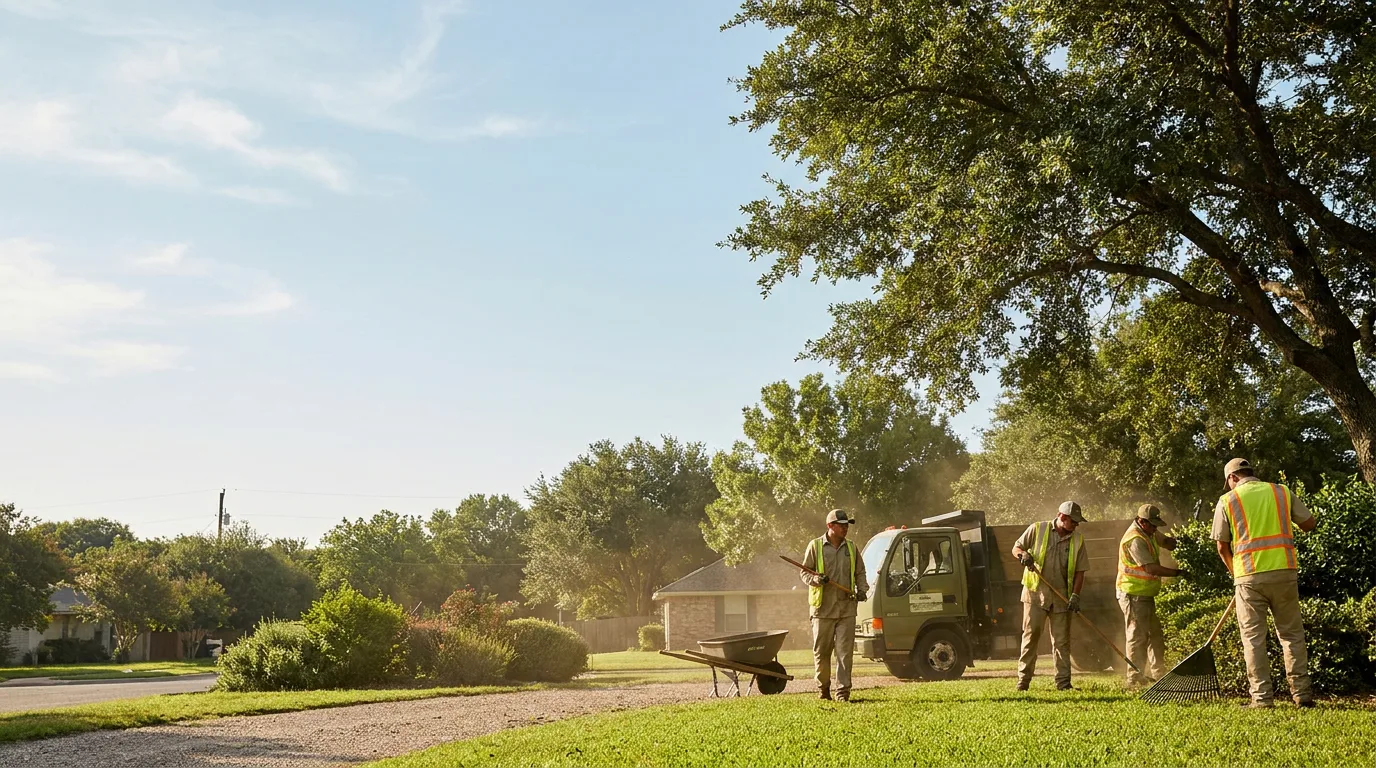 Landscaping in Pointblank, TX near me